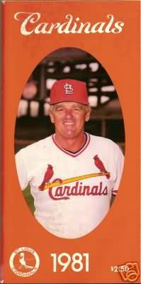 1981 St Louis Cardinals